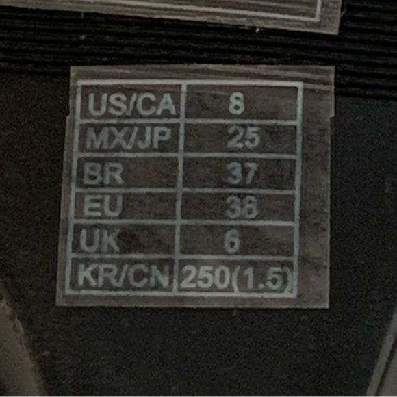 Black Leather Lace Up Wedge Heels With Zipper - Size 8 - Picture 6 of 6